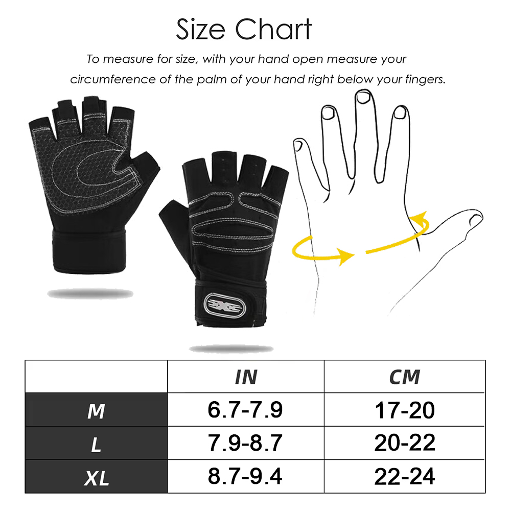 Gym Gloves Fitness Weight Lift - Weightlifting Gloves review and price