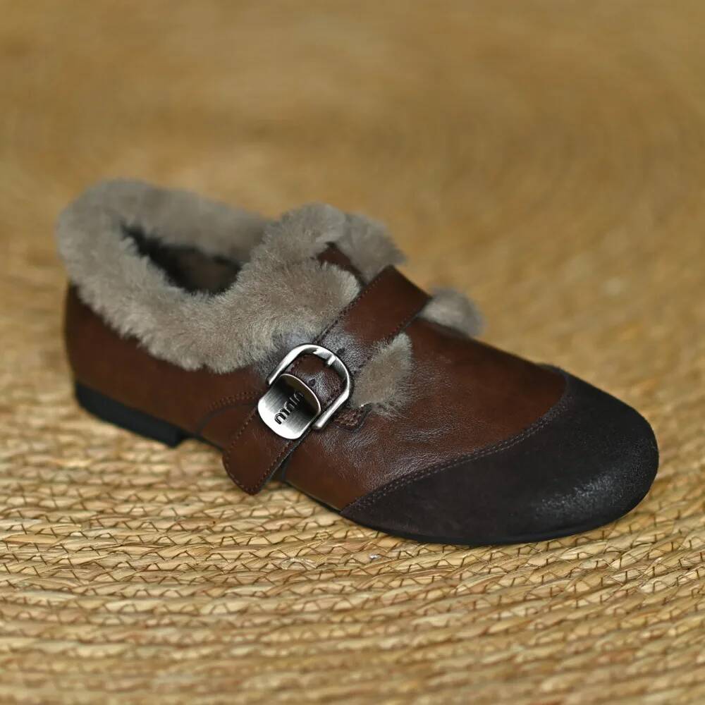 Fur Women's Loafers Leather Su - Crossfit Belt review and price
