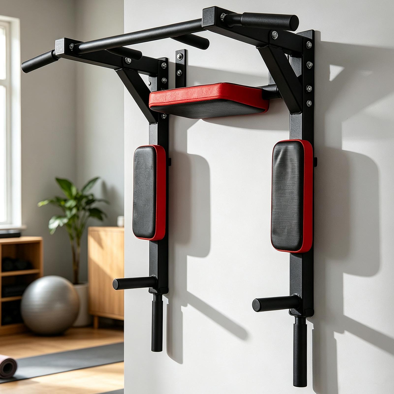 Wall-Mounted Pull-up Bar Fitne - Pull Up Bar review and price